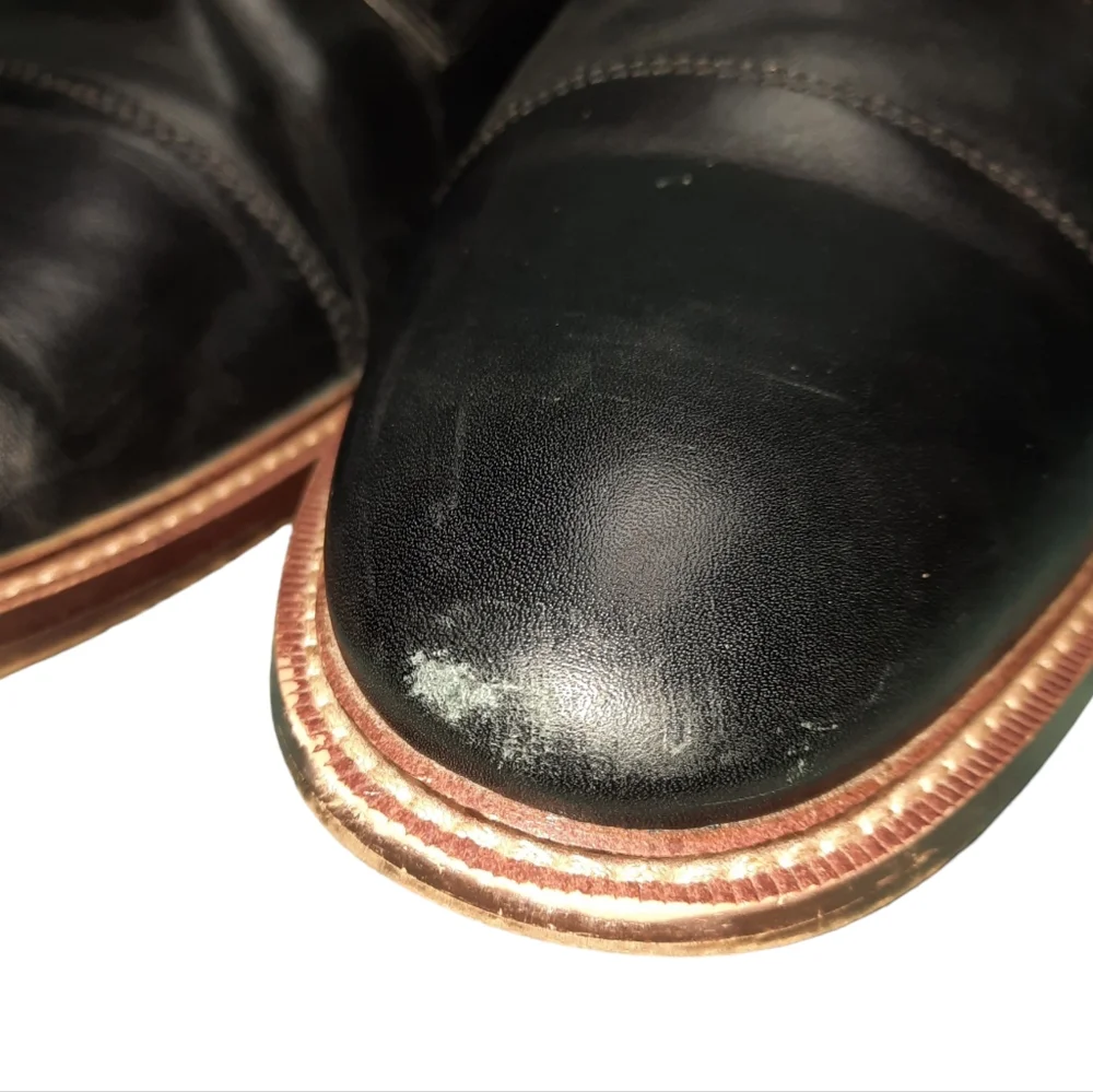 Blake McKay Clark T9 Black Leather Oxford Dress Shoe SZ 10.5